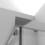 Box doccia LISBONA doppia porta scorrevole quadrata 90x90 cm altezza 190 cm cristallo 6 mm
