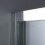 Box doccia MOSCA porta scorrevole rettangolare 100x80 cm altezza 200 cm cristallo 8 mm
