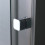 Box doccia MOSCA doppia porta scorrevole rettangolare 3 lati 120x70x70 cm altezza 200 cm cristallo 8 mm