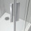 Box doccia OSLO doppia porta scorrevole rettangolare 100x80 cm altezza 200 cm cristallo 6 mm