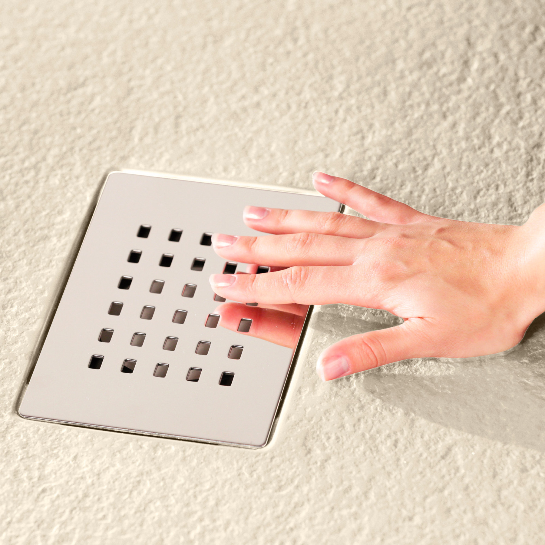 Piatto Doccia MILANO 140x80 cm resina alto 3 cm effetto ardesia, Panna Opaco