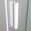 Box doccia TOKYO doppia porta scorrevole rettangolare 3 lati 100x80x80 cm altezza 200cm cristallo 6 mm bianco opaco