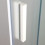Box doccia TOKYO doppia porta scorrevole quadrato 75x75 cm altezza 200 cm cristallo 6 mm bianco opaco