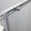 Box doccia OSLO doppia porta scorrevole rettangolare 90x75 cm altezza 200 cm cristallo 6 mm