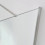 Doccia Walk-In angolare BERLINO 120x80 cm con veletta in cristallo Trasparente Cromo (120+25+80)