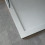 Piatto Doccia UDINE 170x70 cm alto 1,2 cm effetto cemento spatolato, Bianco Opaco