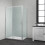 Box doccia TOKYO porta scorrevole rettangolare 100x75 cm altezza 200 cm cristallo 6 mm