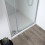 Box doccia TOKYO porta battente rettangolare 100x75 cm altezza 200 cm cristallo 6 mm