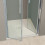 Porta doccia OSLO Saloon a nicchia 80 cm altezza 200 cm cristallo 6 mm