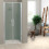 Porta doccia OSLO Saloon a nicchia 90 cm altezza 200 cm cristallo 6 mm