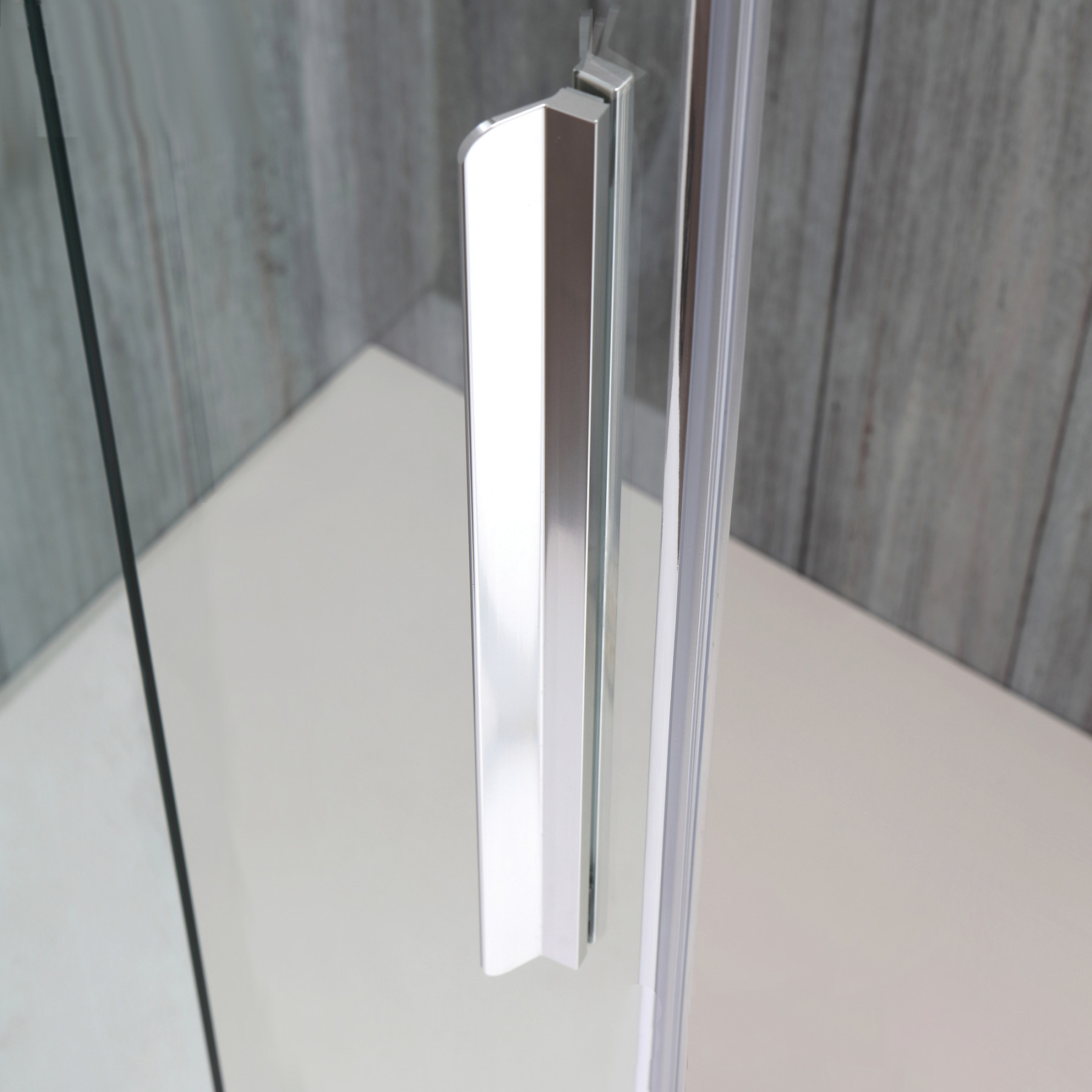 Box doccia OSLO porta scorrevole rettangolare 130x90 cm altezza 200 cm cristallo 6 mm