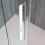 Box doccia OSLO porta scorrevole rettangolare 120x80 cm altezza 200 cm cristallo 6 mm