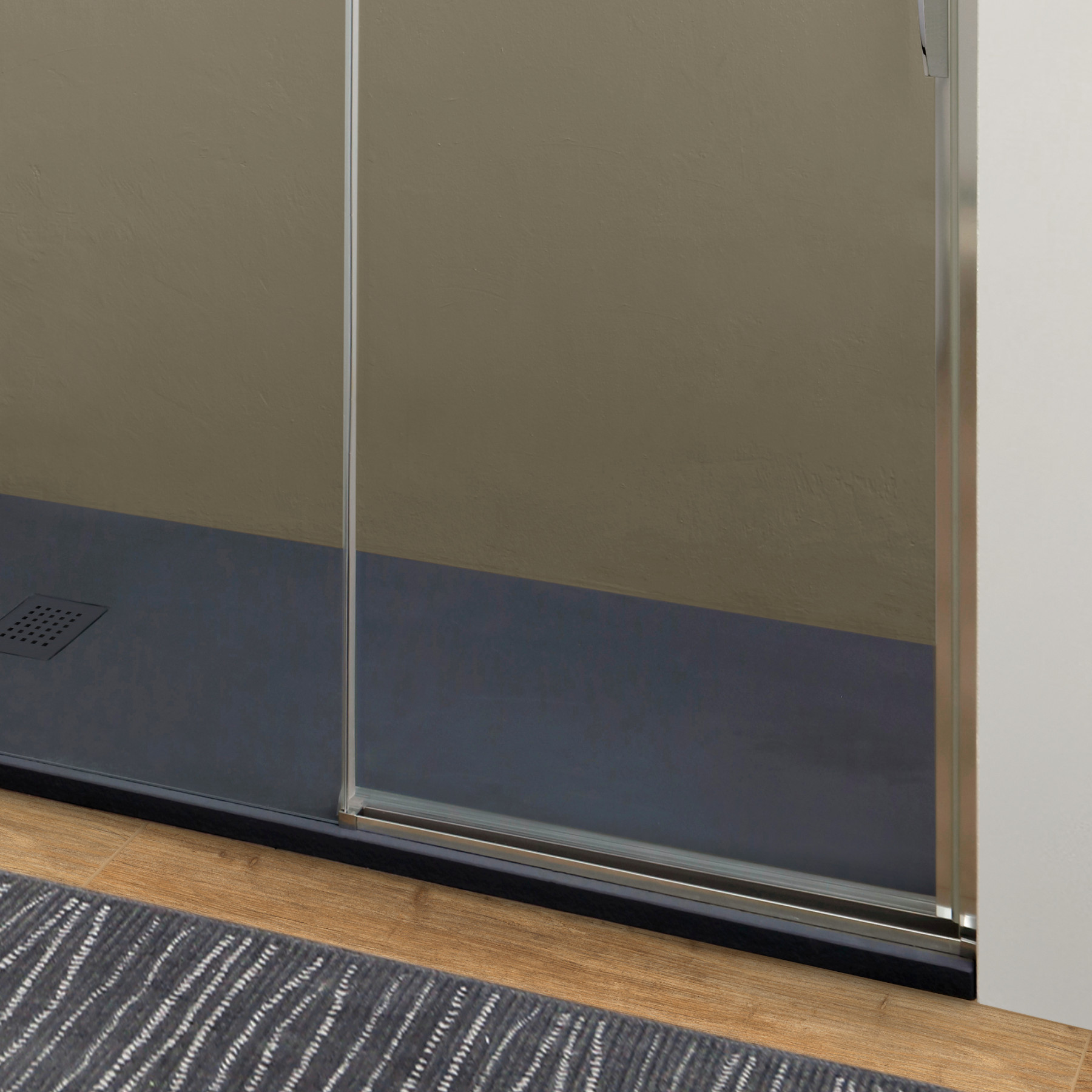 Porta doccia DENVER scorrevole 170 SX cm altezza 200 cm cristallo 8 mm