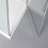 Box doccia OSLO porta battente quadrato 75x75 cm altezza 200 cm cristallo 6 mm