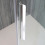 Box doccia OSLO porta battente rettangolare 90x80 cm altezza 200 cm cristallo 6 mm