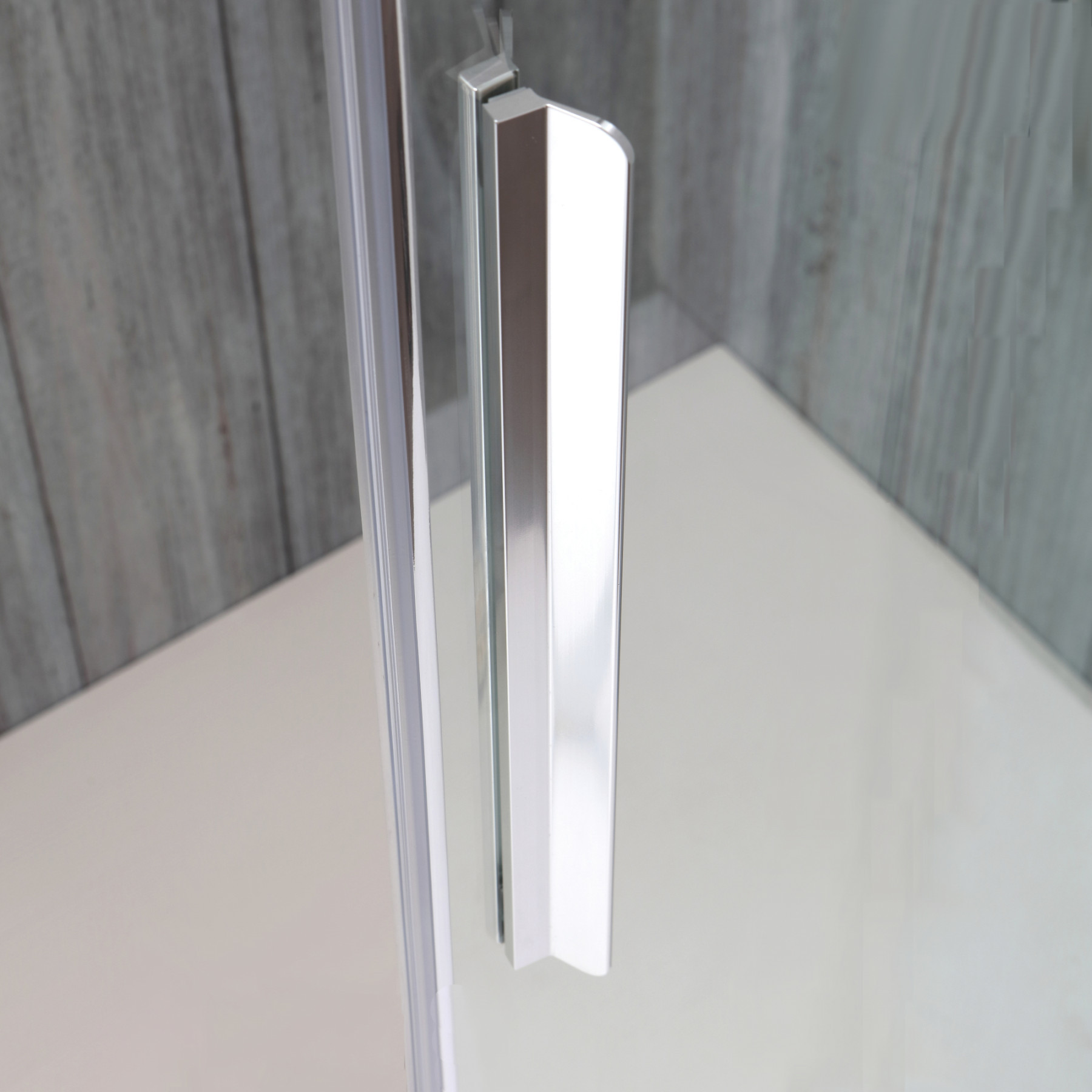 Box doccia OSLO porta battente quadrato 90x90 cm altezza 200 cm cristallo 6 mm