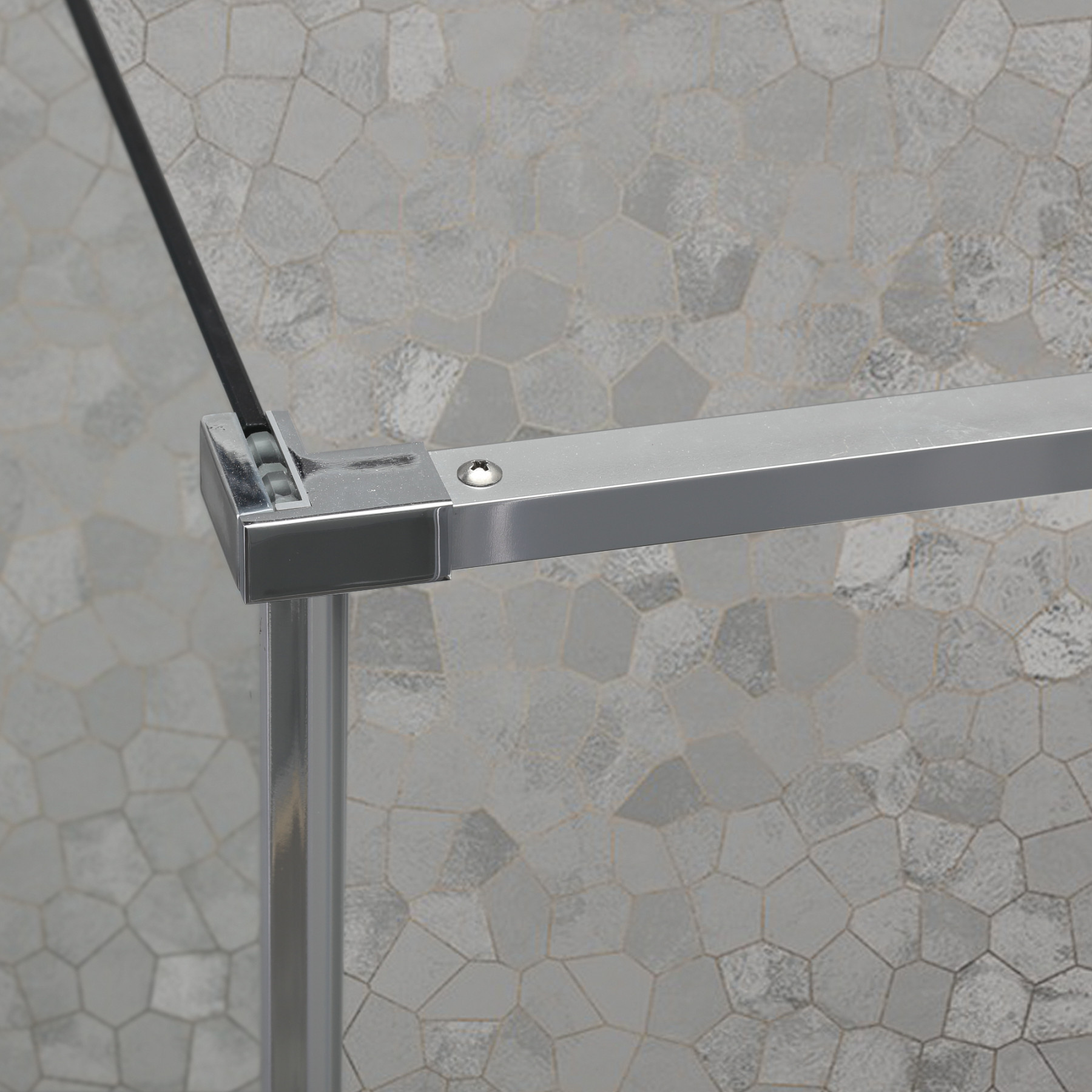 Box doccia OSLO porta battente 70x90 cm altezza 200 cm cristallo 6 mm