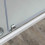 Box doccia TOKYO porta battente quadrato 3 lati 75x75x75 cm altezza 200 cm cristallo 6 mm