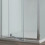 Box doccia TOKYO porta battente quadrato 3 lati 75x75x75 cm altezza 200 cm cristallo 6 mm