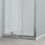 Box doccia TOKYO porta battente rettangolare 100x80 cm altezza 200 cm cristallo 6 mm