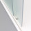 Box doccia TOKYO porta scorrevole rettangolare 3 lati 120x75x75 cm altezza 200 cm cristallo 6 mm bianco opaco