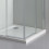 Box doccia OSLO doppia porta scorrevole rettangolare 100x90 cm altezza 200 cm cristallo 6 mm