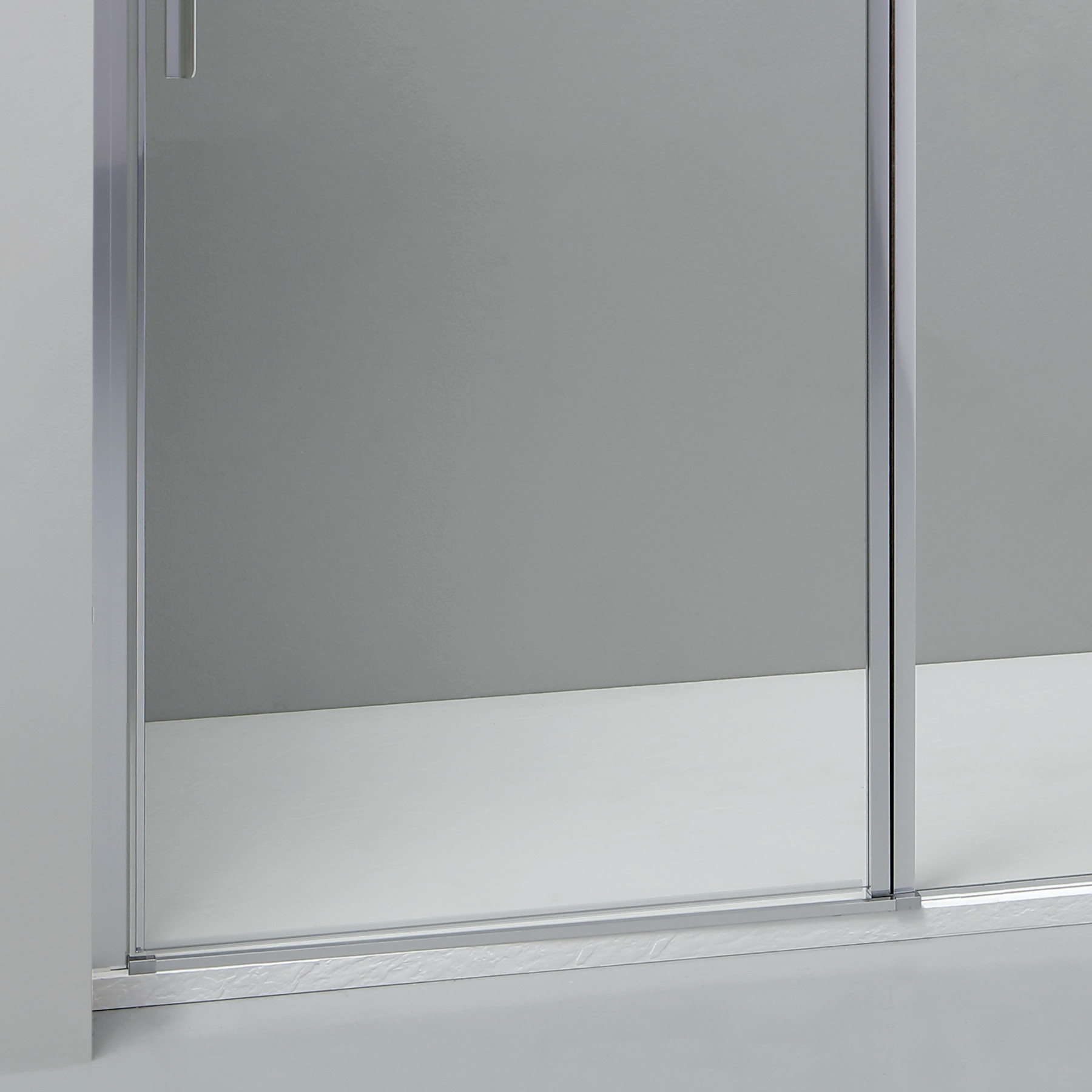 Porta doccia OSLO battente a nicchia 100 cm altezza 200 cm cristallo 6 mm