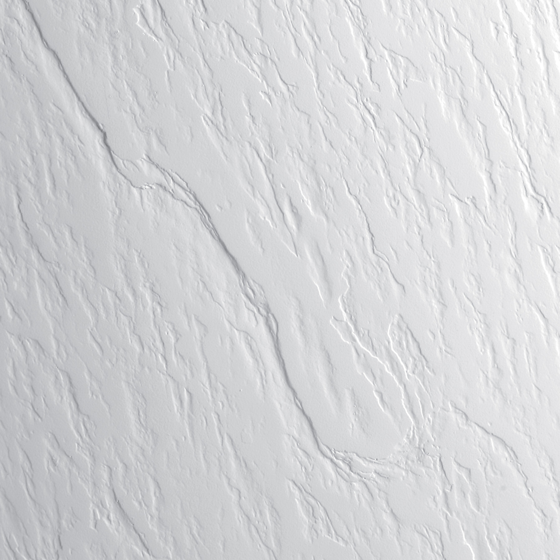 Piatto doccia CARRARA 160x70 cm marmoresina effetto pietra, bianco opaco
