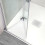 Porta doccia OSLO nicchia pieghevole 70 cm altezza 200 cm cristallo 6 mm