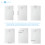 Piatto Doccia VERONA 90x70 cm ultraslim 2,6 cm effetto pietra, piletta inclusa, Bianco Opaco