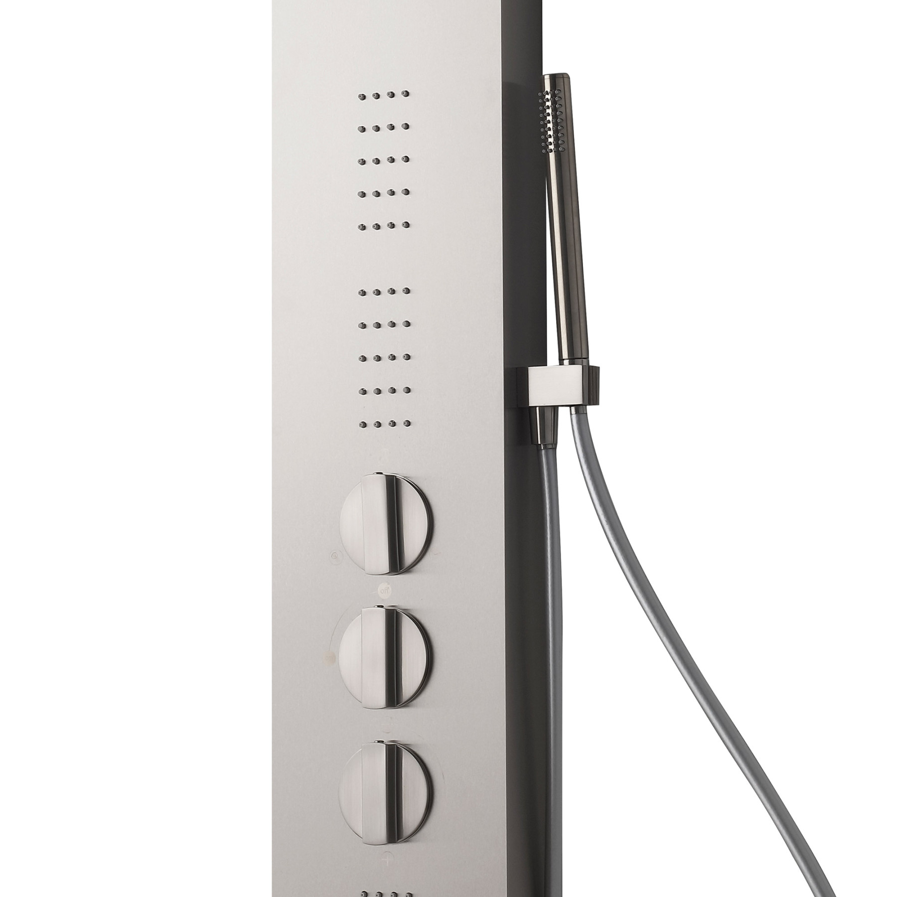 Colonna Doccia RIO h150 Inox Satinato Rubinetteria Meccanica